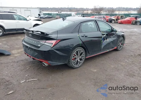2023 Hyundai Elantra N z USA, uszkodzony, nr VIN KMHLW4AK1PU013289